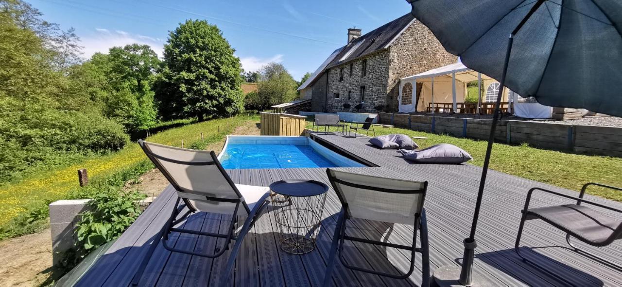 Domaine Lvd Avec Spa, Bois Et Riviere Privee La Bloutiere Luaran gambar