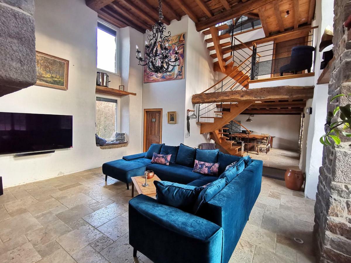 Domaine Lvd Avec Spa, Bois Et Riviere Privee La Bloutiere Luaran gambar