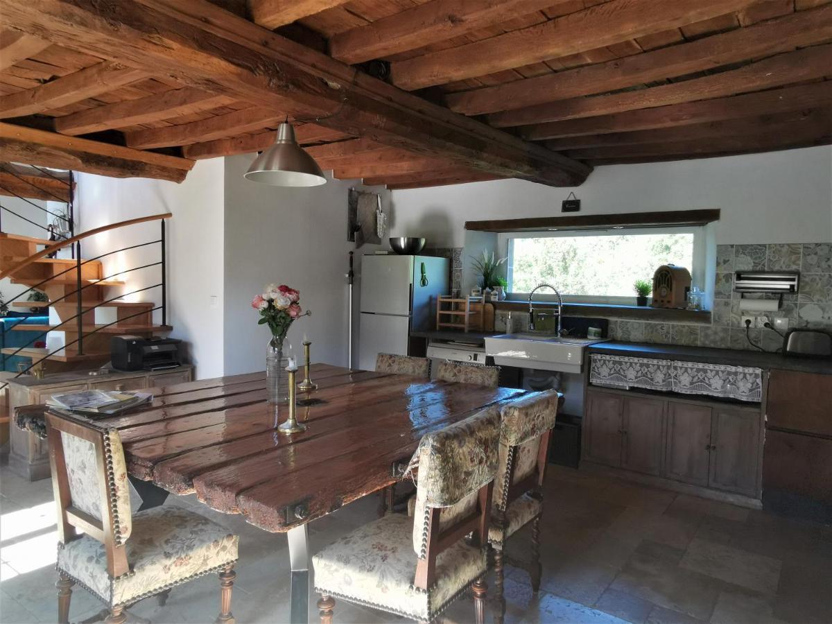 Domaine Lvd Avec Spa, Bois Et Riviere Privee La Bloutiere Luaran gambar